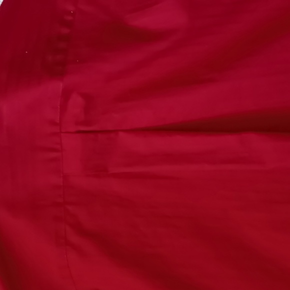 Roundtree & Yorke Men's Long Sleeve Button Down Shirt Fire Engine Red Size Large - Picture 12 of 14